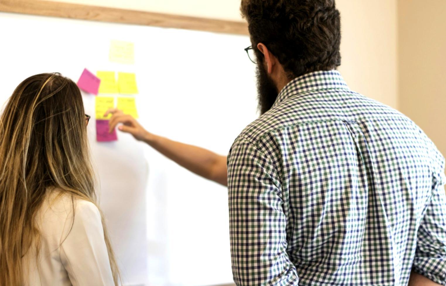 Financial analysis workspace with charts and data visualization